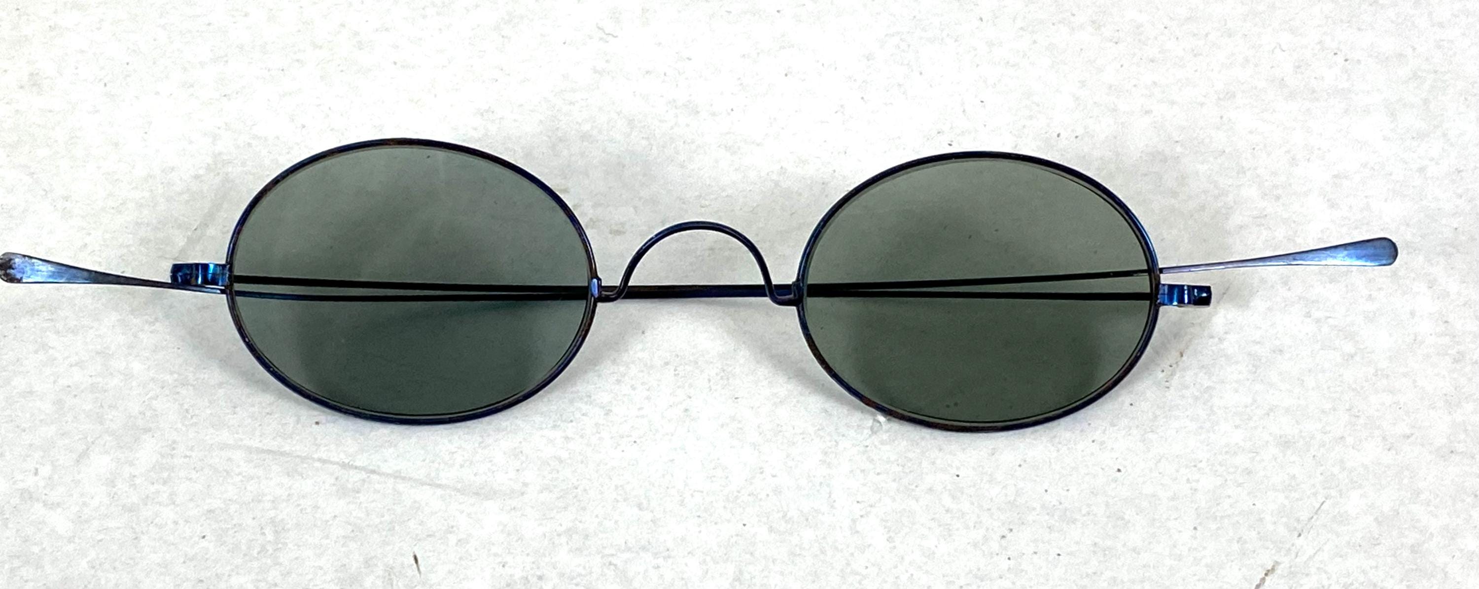 Vintage Sunglasses, Victorian Edwardian Glasses, 1890s Sunglasses ...