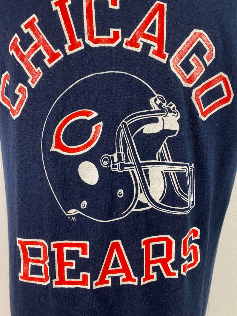 Vintage t shirt, Chicago Bears t shirt, Champion t shirt, football t shirt, NFL t shirt, vintage clothing, size XL image 3