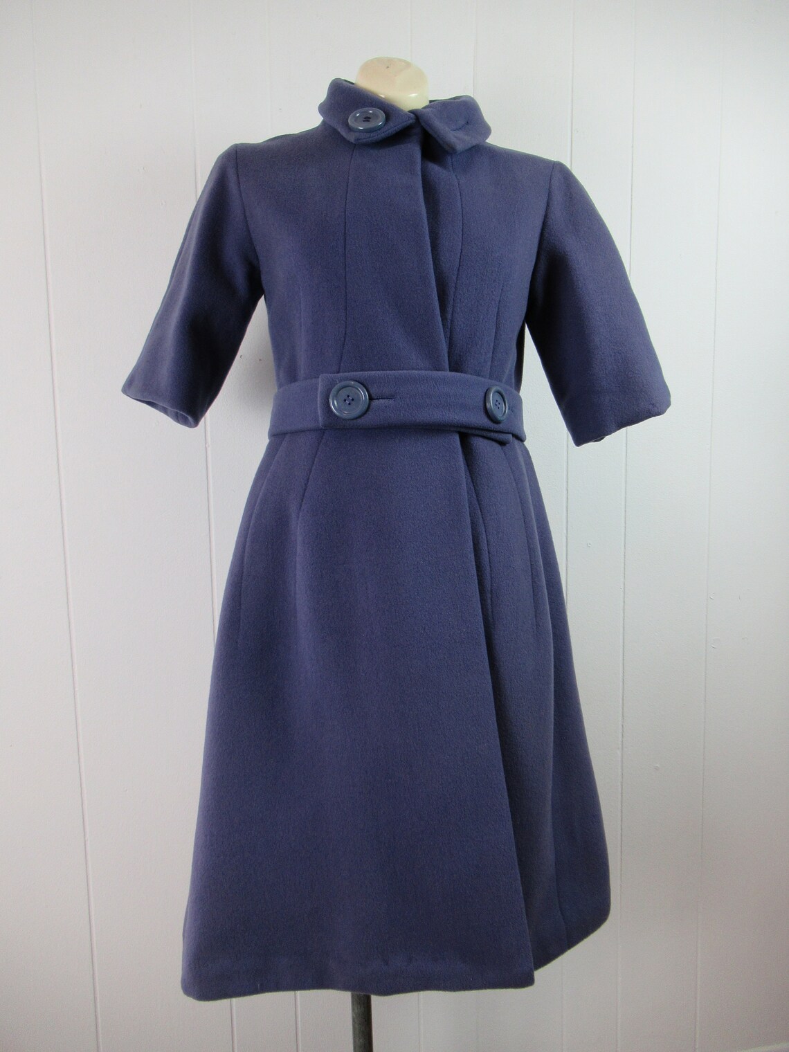 Pull Pierre Cardin En Laine - Taille 50 - Vintage Rouge Et Bleu - Occasion Très Bon état
