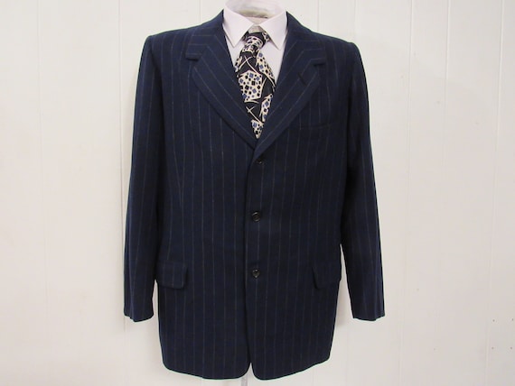 Vintage jacket, 1940s suit jacket, vintage sports… - image 1