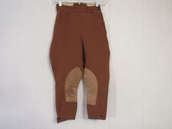 Vintage jodhpurs, 21.75" X 18.5" vintage riding p… - image 1