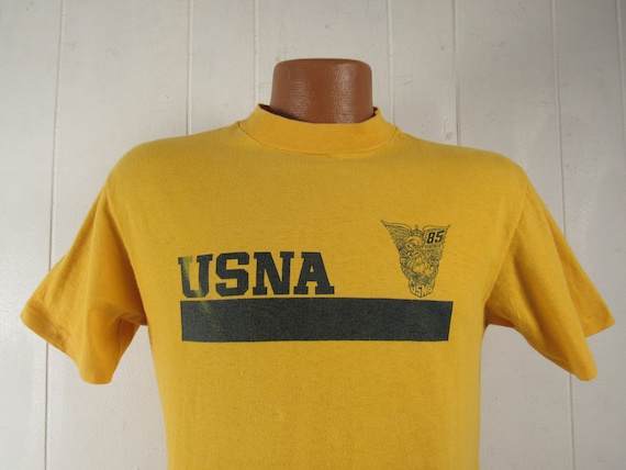 80s usna football shirt 80s Champion 