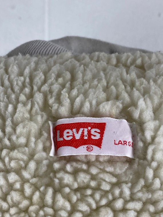 Vintage denim vest, size large, vintage Levi's ve… - image 9