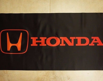 Honda Flag Banner Civic Type R VTEC SI S2000 Mugen Integra Crx  Acura Integra  Nsx Prelude VTI Type R Senna