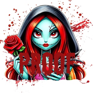 Sally NO NAME PNG Digital Download Horror Cute Ladies Sassy Cute Nightmare