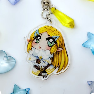 1&quot; BOTW Winter Zelda Key-chain