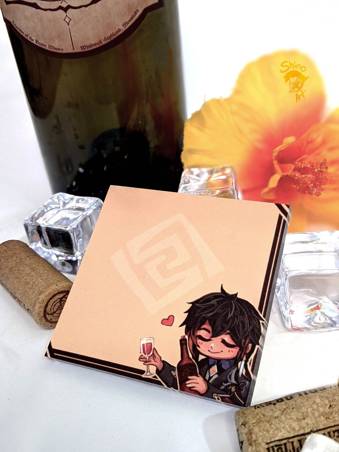 Wine Sticky Notes OSMANTHUS WINE Sticky Notes - Etsy