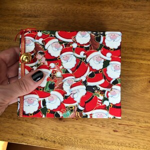Small Santa notebook Christmas organiser ref 125