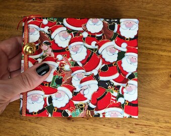 Small Santa notebook Christmas organiser ref 125