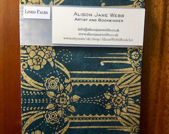 A6 Lined notebook lightweight ref 165