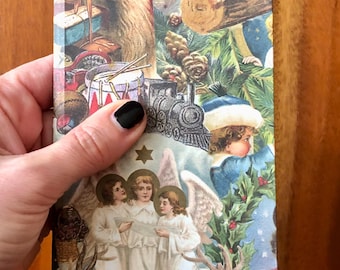 Mini Christmas list notebook ref 174