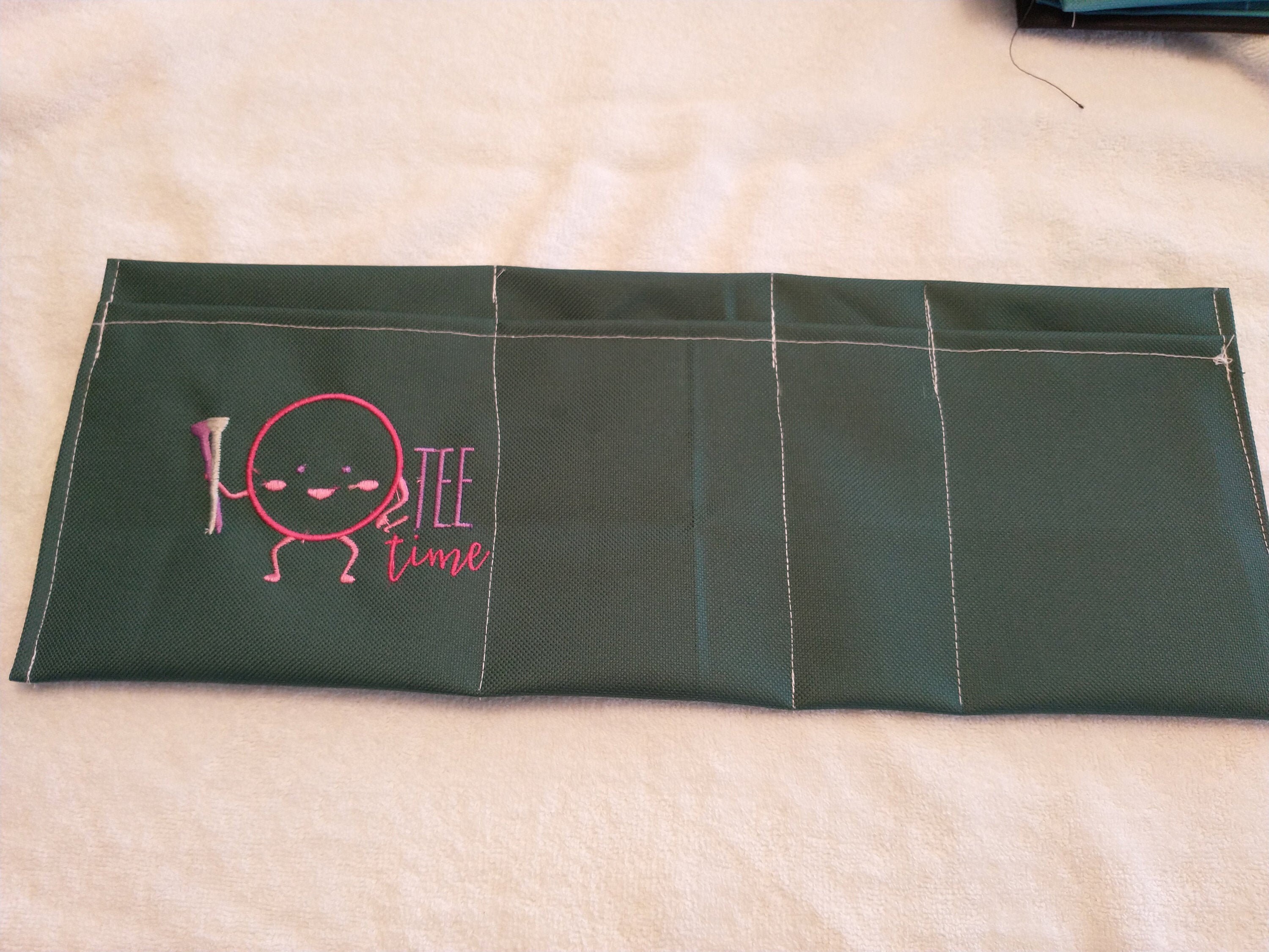 Golfwagen Organizer Teezeit und 19. Loch auf grün | Etsy