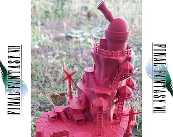 Large Cosmo Canyon FF7 Final Fantasy 7 3D Printed figure gaming Diorama