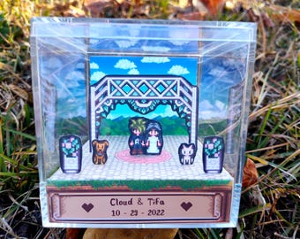 Stardew Valley Diorama Cube Custom Date Anniversary Wedding Gift DIY Kit