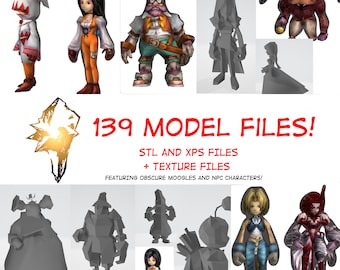 ベアトリクス - FF9 | 14K | 1:10 スケール | 3D プリント フィギュア