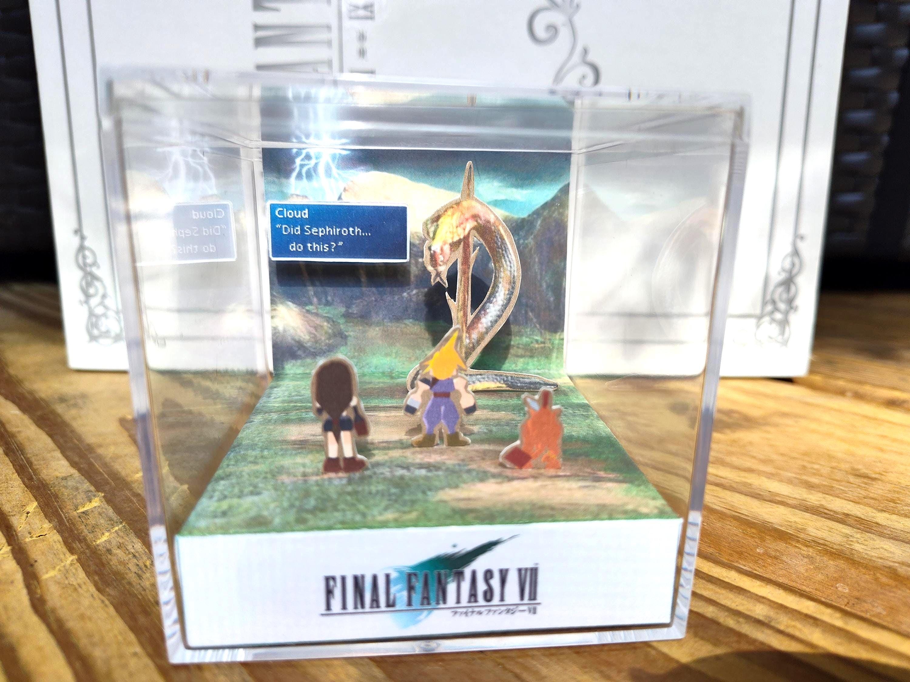 Final Fantasy VII Cube Did Sephiroth Do This Scene DIY Kit - Etsy