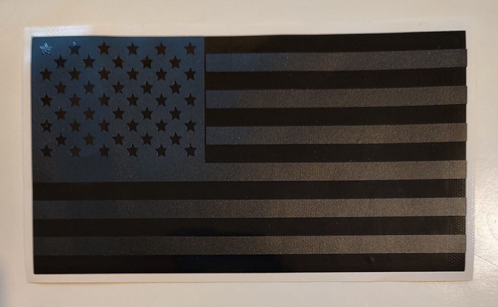 All Black American Flags Vinyl Decal Sticker Tactical Military Etsy