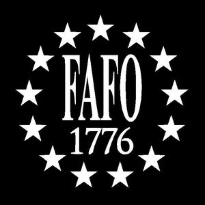 FAFO 1776 デカール 愛国心ステッカー ビニール F Around Find Out Betsy Ross 憲法修正第2条 Molon Labe 銃の権利 2A 車の窓用タンブラー ノートパソコン用クーラー