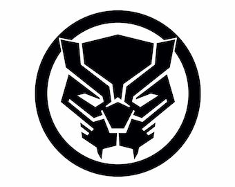 Black Panther with Fangs Logo Symbol Vinyl Decal Sticker FREE SHIPPING Multiple Sizes and Colors window hood door tumbler cooler laptop