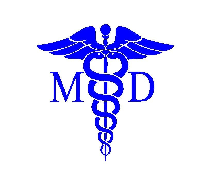 Caduceus Symbol MD Vinyl Decal Sticker Medical Doctor Life - Etsy Caduceus Symbol MD Vinyl Decal Sticker Medical Doctor Life - Etsy