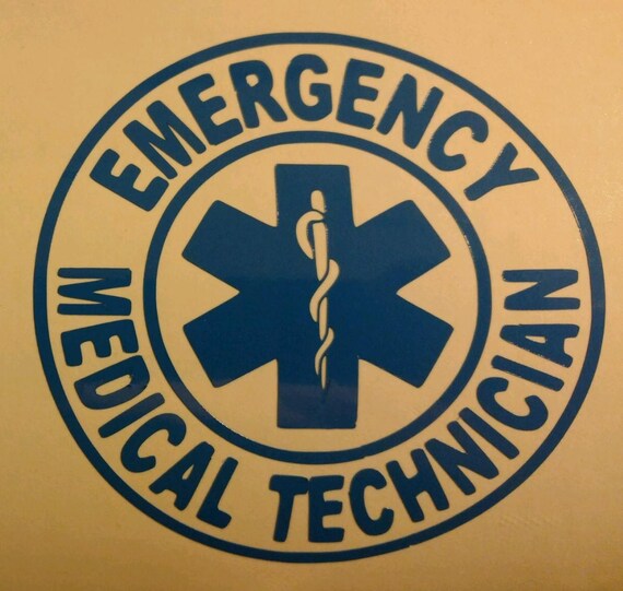 EMS Emergency Medical Services Symbol Vinyl Decal Sticker