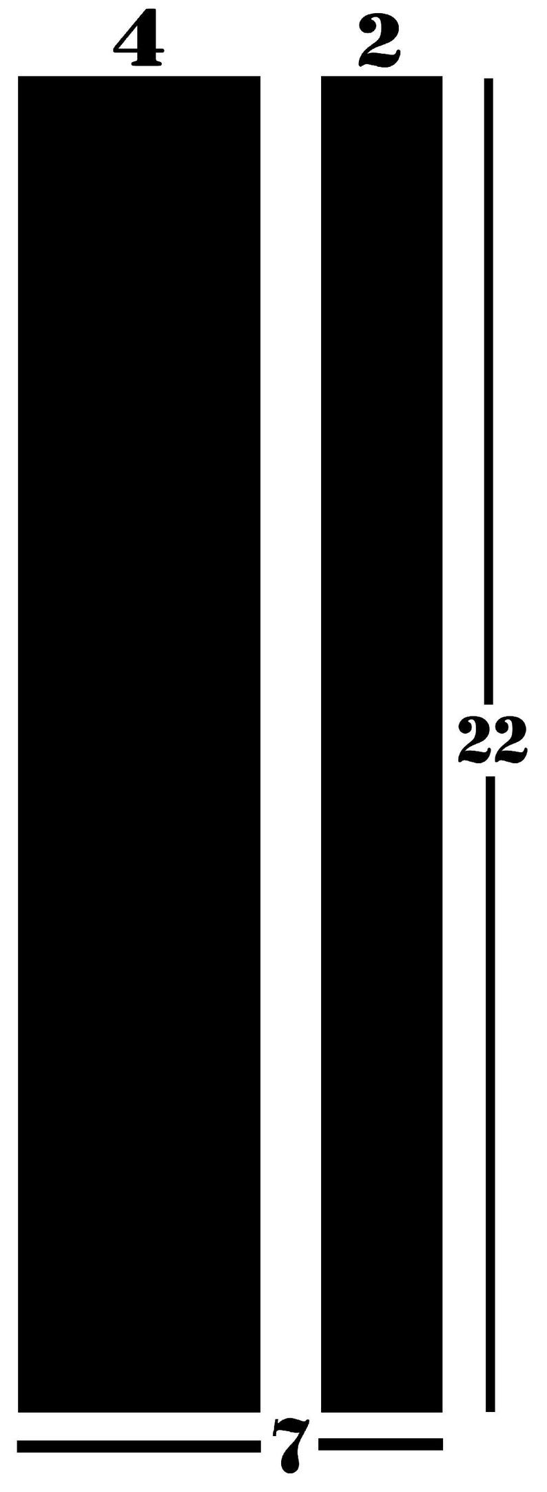 Universella 4-1-2 Racing Hash Fender Stripe Set Vinyldekaler bild 3