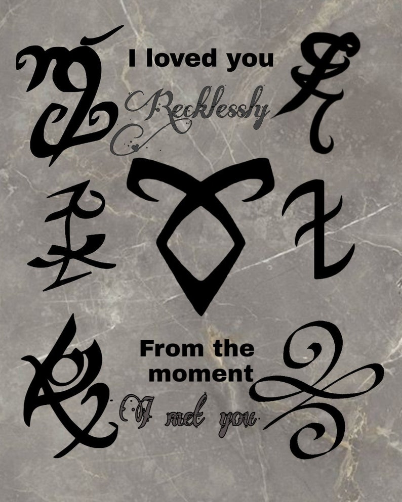 Printable shadowhunters print | Etsy
