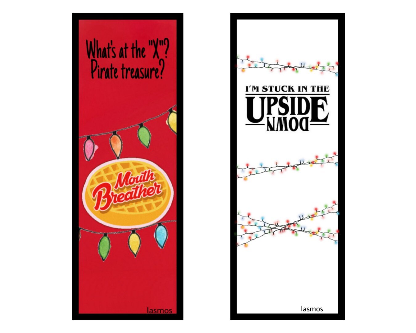 Marque Page Stranger Things A Imprimer Stranger things bookmarks | Etsy