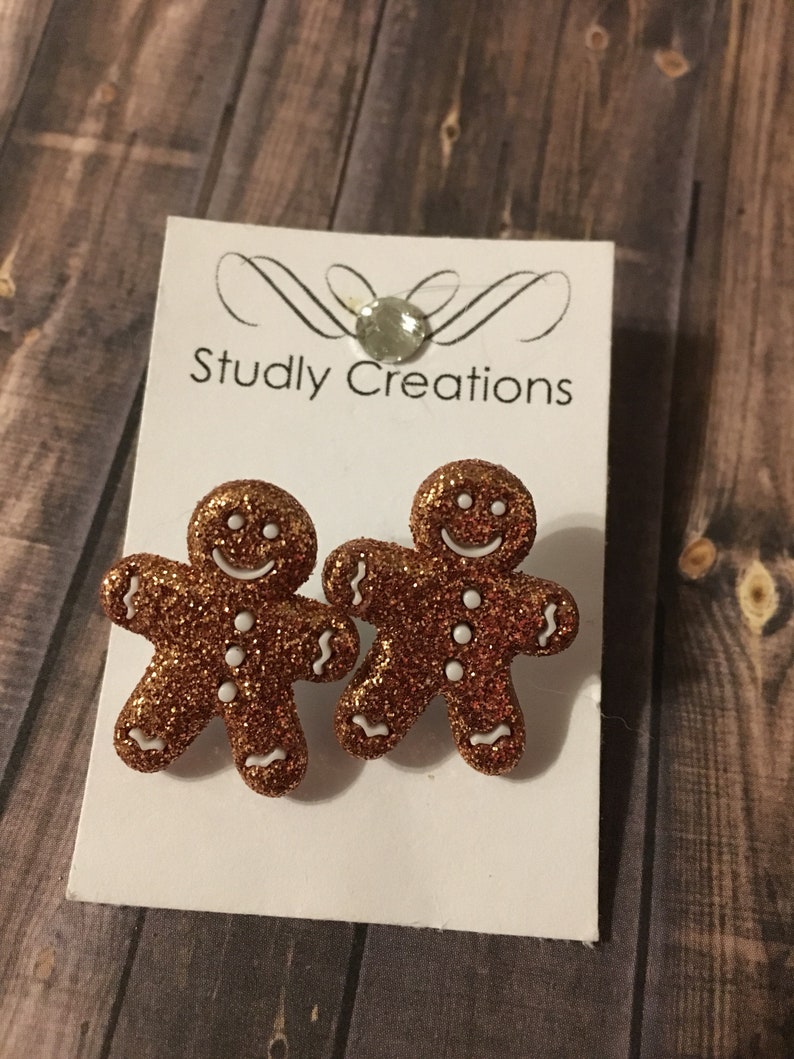 gingerbread man pendant