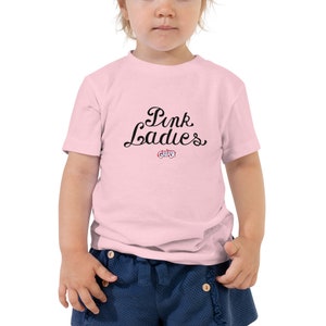 Grease Pink Ladies Toddler Short Sleeve T-Shirt