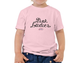 Grease Pink Ladies Toddler Short Sleeve T-Shirt