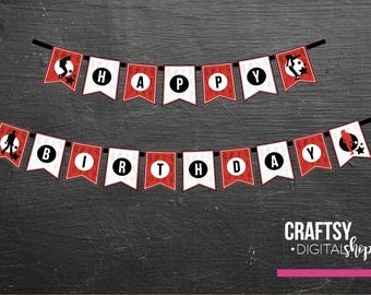 Pop Star Birthday Banner | Editable Canva Template | 80s Music Party Decoration Printable