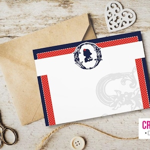Elegant Snow White Birthday Invitation Template with Free Decorative Tags!