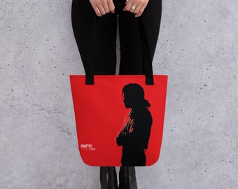 Michael Jackson Dangerous Album Cover Tote Bag | MJ Fan Art Cotton