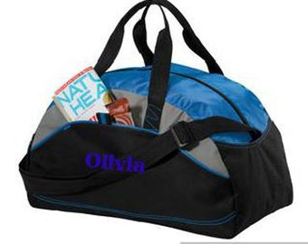 personalized duffel bag, kids overnight bag, kids sports bag, monogrammed sports bag, small kid size baseball ball bag, baseball, soccer,
