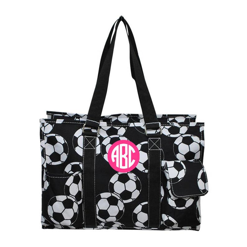 Personalized soccer tote utility soccer tote bag soccer mom Etsy
