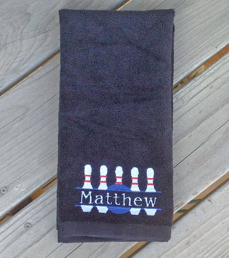 Personalized bowling towel bowling team towels bowling Etsy