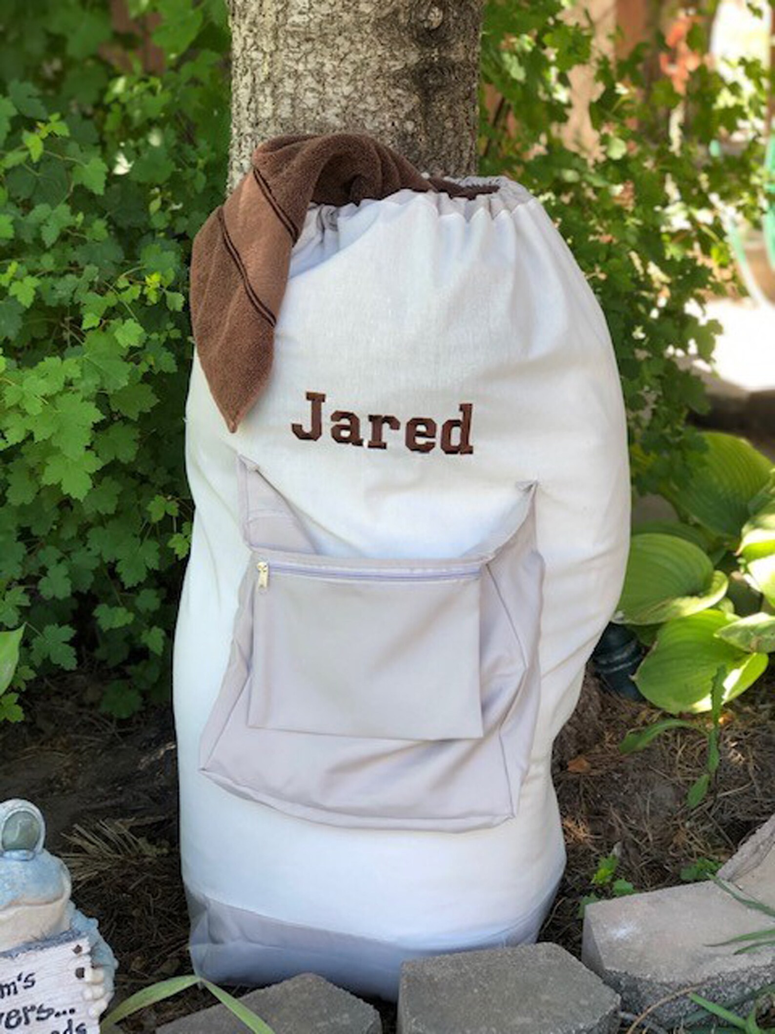 Personalized laundry bag large laundry bag for college Etsy