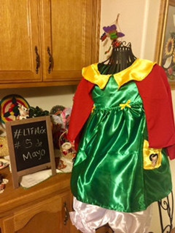 Chilindrina Costume: Mexican Inspired Party Dress