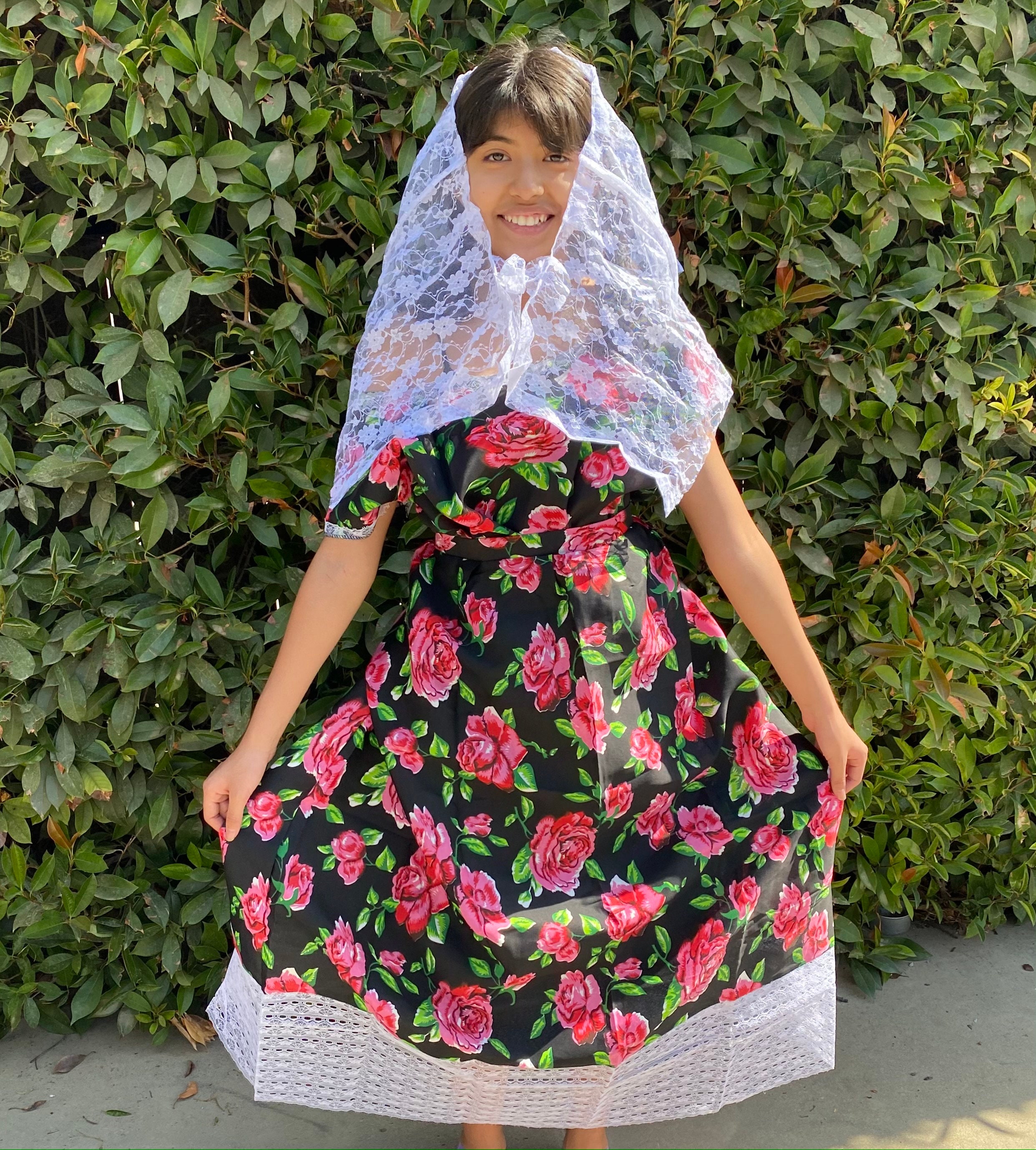 Tehuana Mexican Dress for Girl Oaxaca Dress Girl Mexican - Etsy