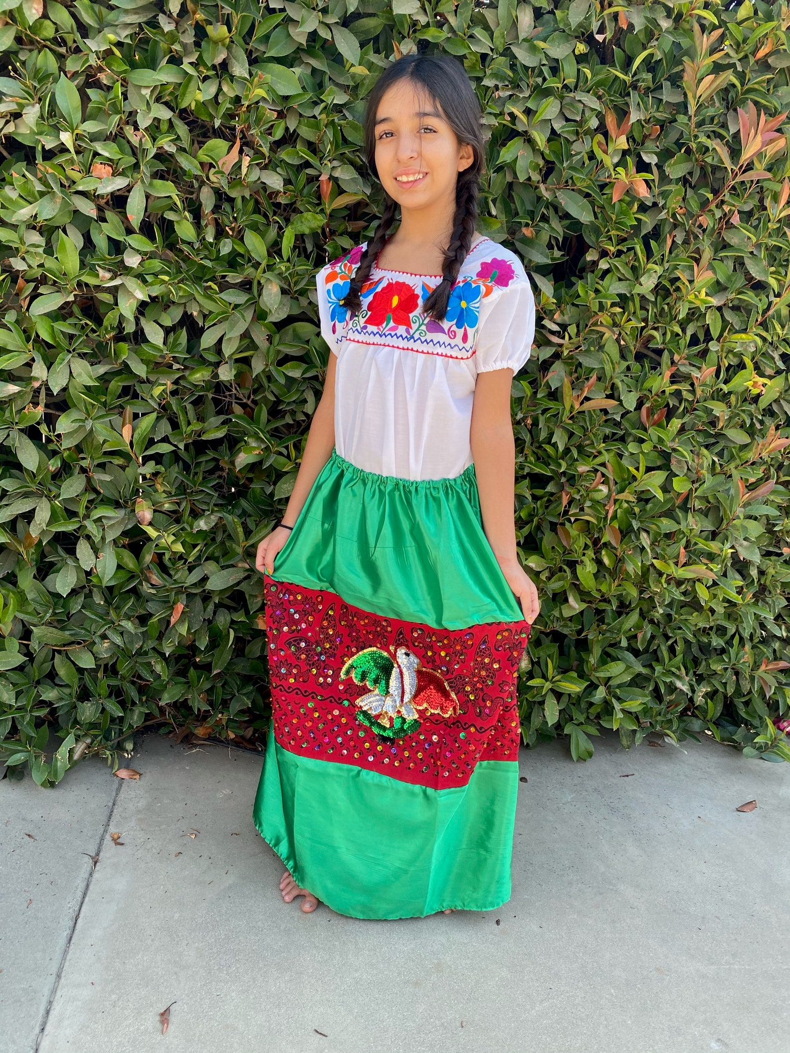poblana dress