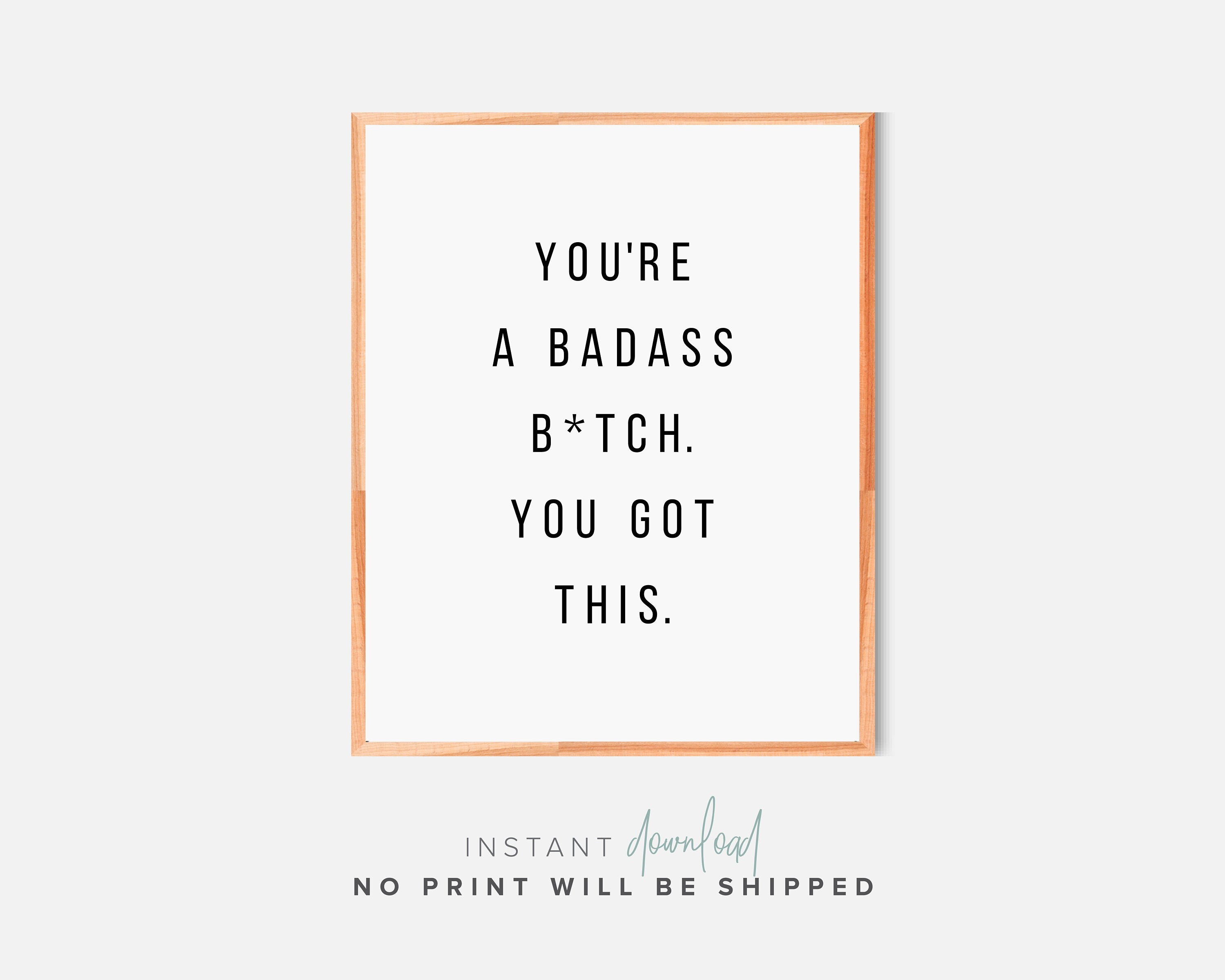 Motivational Wall Decor Inspirational Wall Art Quote | Etsy