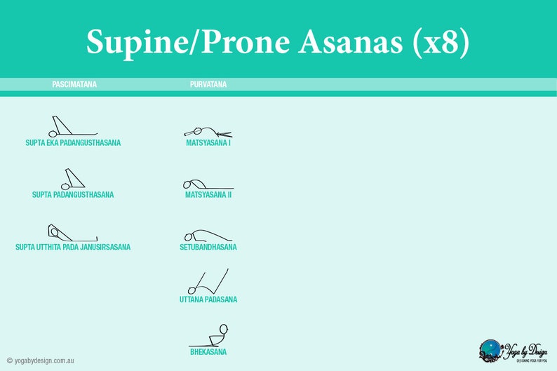 SET 2: 62 Hatha Yoga Pose Stick Figure Intermediate Asanas Images ...