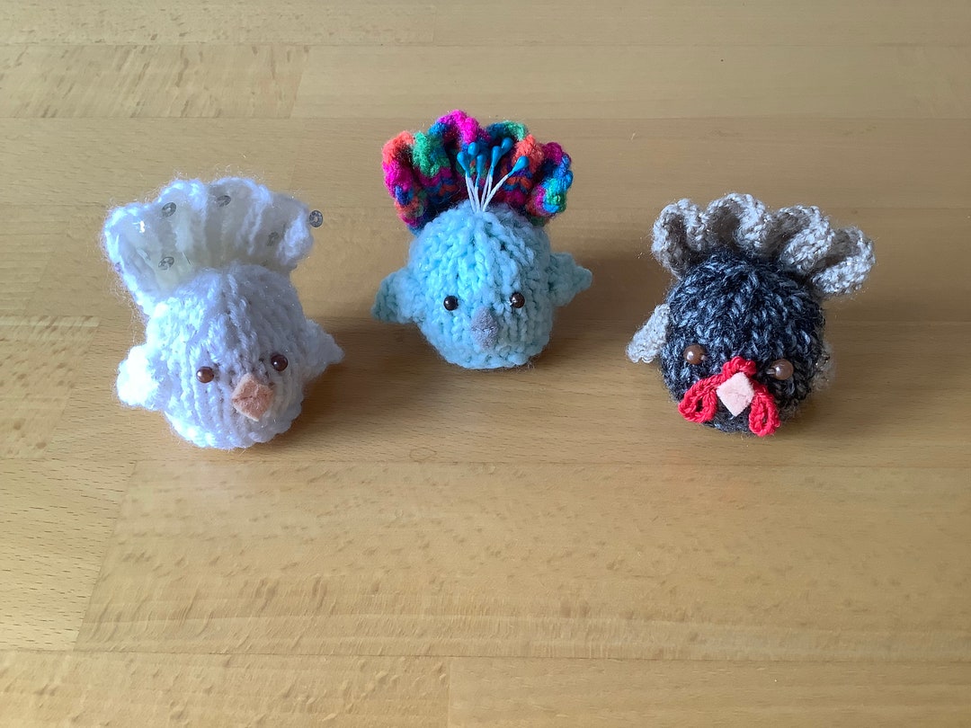 A Pdf Knitting Pattern to Knit a Turkey, Peacock or Dove, to Cover a ...