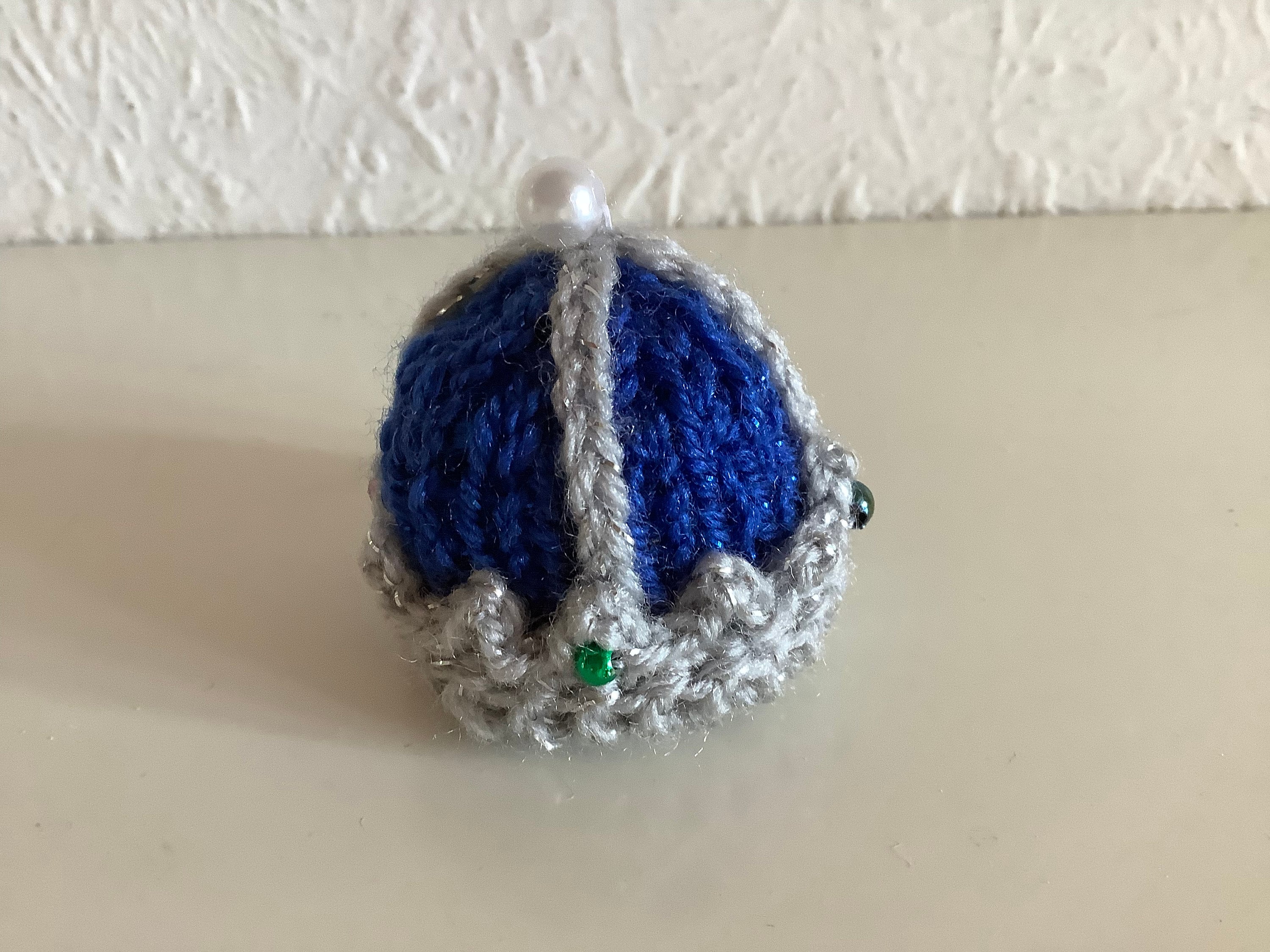 A Pdf Pattern for a Knitted and Crocheted Crown to Cover a - Etsy