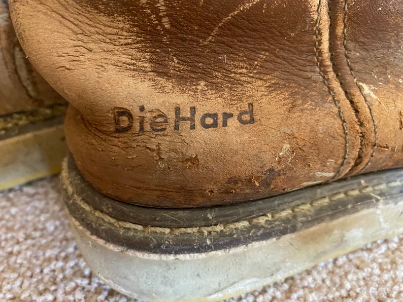 Vintage work boots By Die Hard.