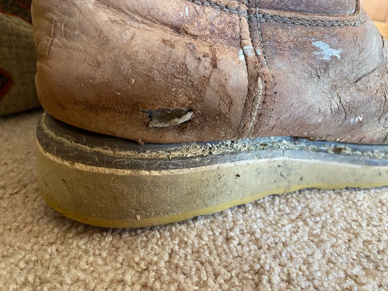 Vintage work boots By Die Hard.