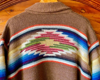 Vintage Ralph Lauren Blanket Sweater 
