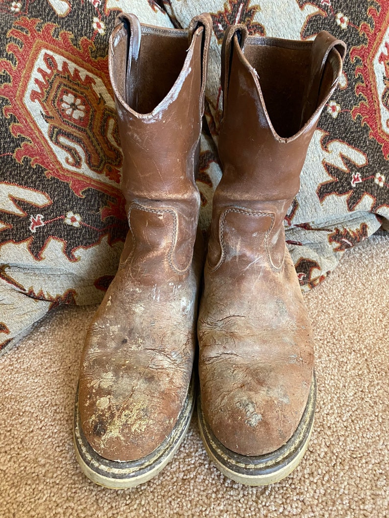 Vintage work boots By Die Hard.