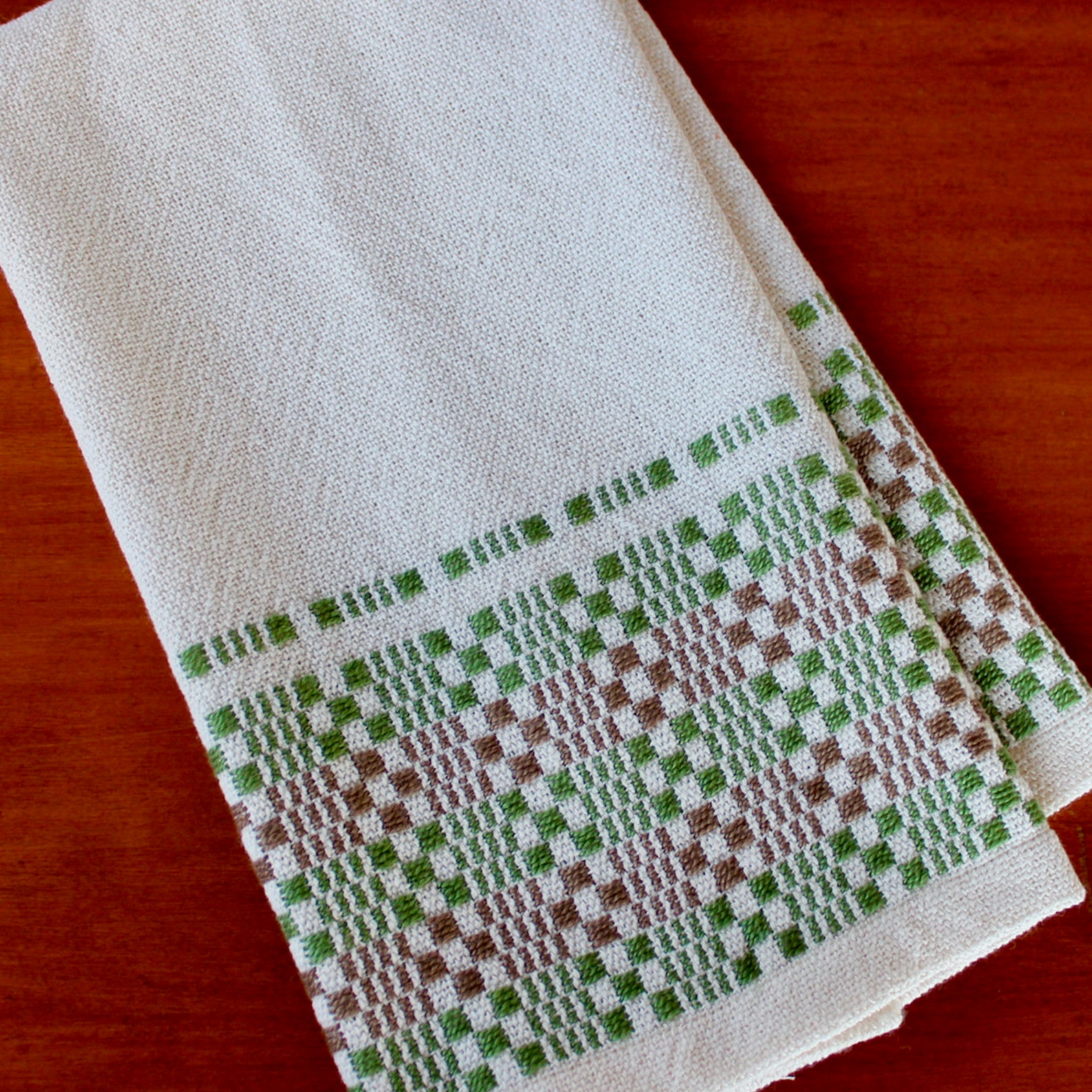 Hand Woven Towel Kitchen Handwoven Dish Cotton off White Etsy India